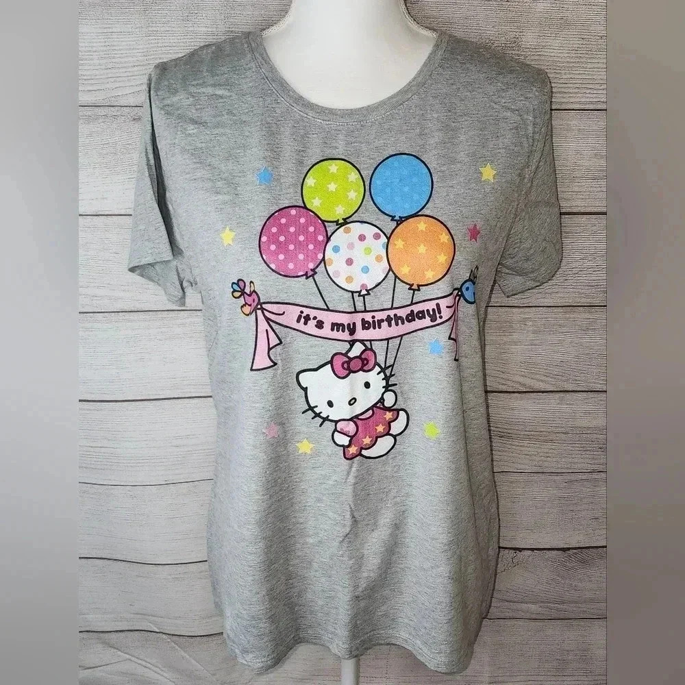 Hello Kitty "It's My Birthday" Tee Size Large
